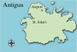 Antigua Map