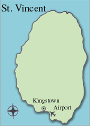 Map St Vincent